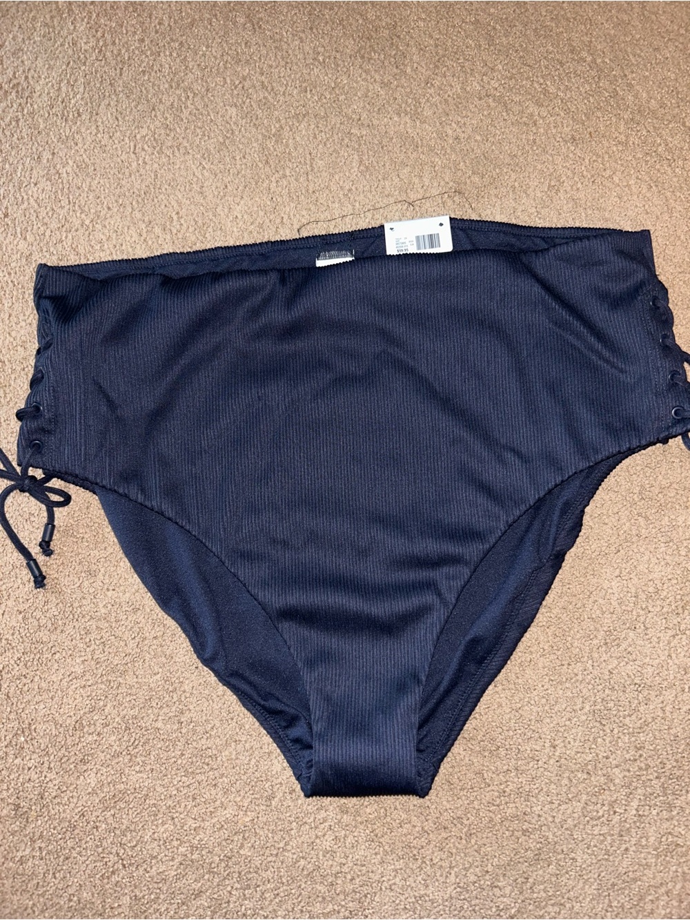 Penningtons Navy High Waist Swim Bottoms